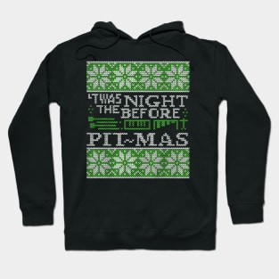 thas night the before pit mas flower green computer Hoodie